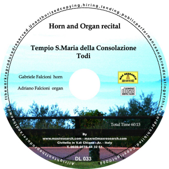  Horn and Organ Recital (DL033)
