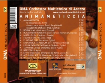 animameticcia back1 350x276 Animameticcia   O.M.A. Orchestra Multietnica Di Arezzo (DL032) 