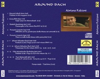 around bach back 350x276 Around Bach   Adriano Flacioni (DL019)