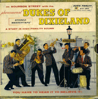 dukes front “ON BOURBON STREET, VOL 4”   The Phenomenal Dukes Of Dixieland (001)