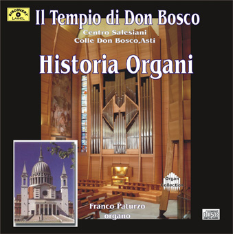 historia organi front Historia Organi    Tempio Don Bosco (DL011)