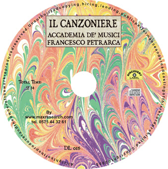 il canzoniere cd Il Canzoniere   Accademia De Musici   Francesco Petrarca (DL016)