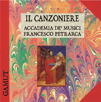 il canzoniere front Il Canzoniere   Accademia De Musici   Francesco Petrarca (DL016)