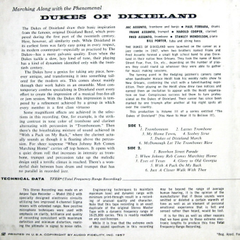 marching back2 MARCHING ALONG WITH…   The Phenomenal Dukes Of Dixieland, Vol 3 (003)