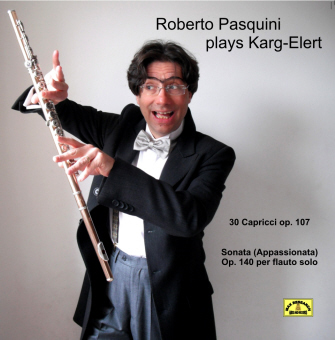 pasquini front Roberto Pasquini Plays Karg Elert (DL040)