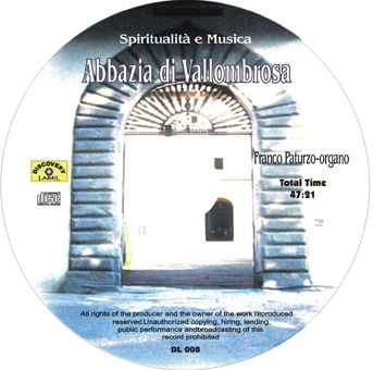 spiritalità e musica cd Spiritualita e Musica   Abbazia di Vallombrosa (DL008)
