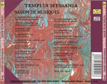 tempi di sfessania back 350x277 Tempi Di Sfessania   Salon De Musique (DL027)